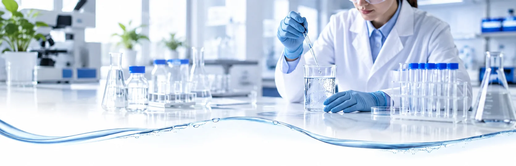 Laboratorio de análisis de agua AquaH₂O
