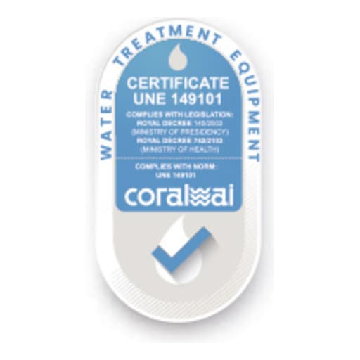 Certificación UNE del equipo PURE K25 Plus